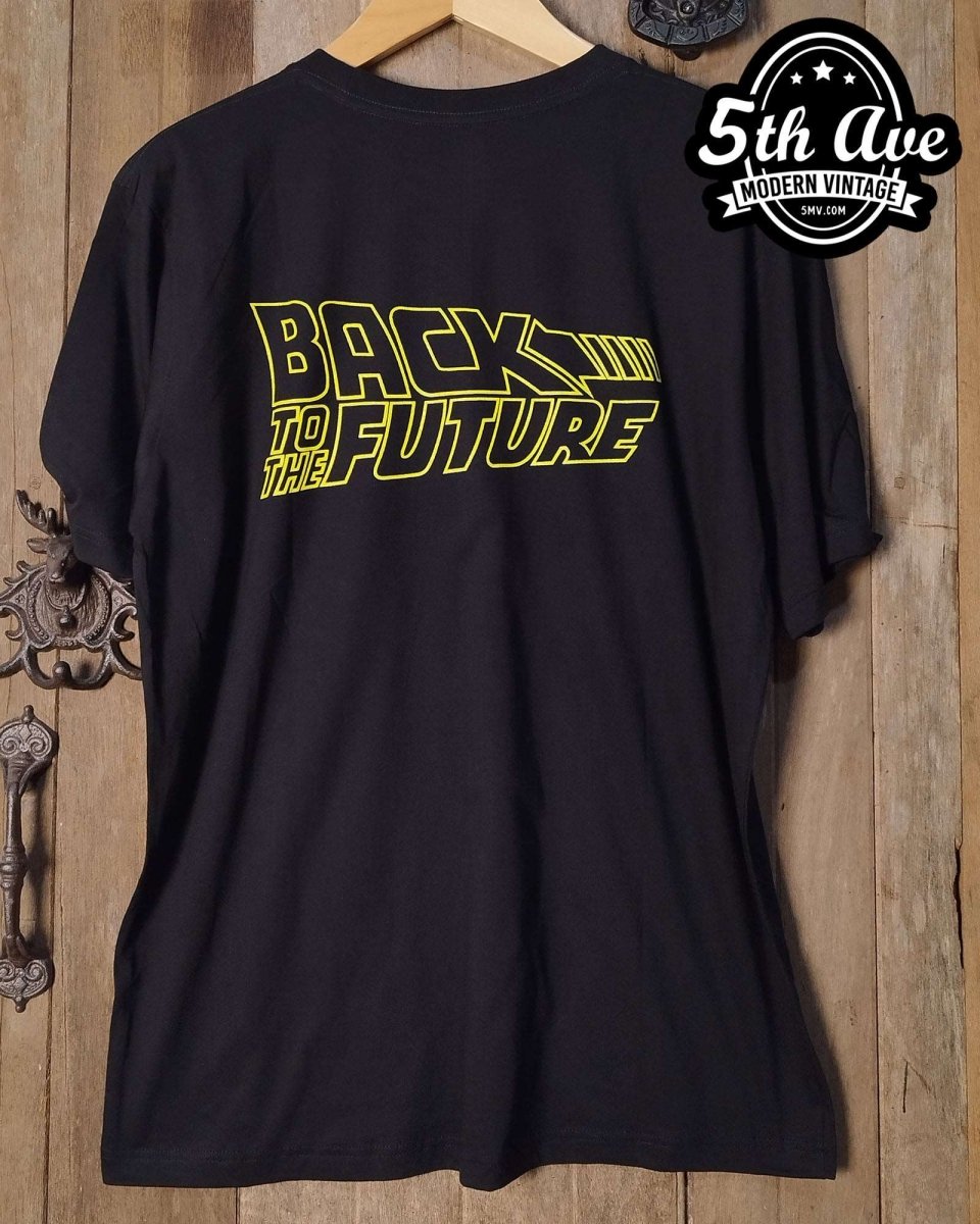Back to the Future DeLorean T Shirt - Vintage Band Shirts