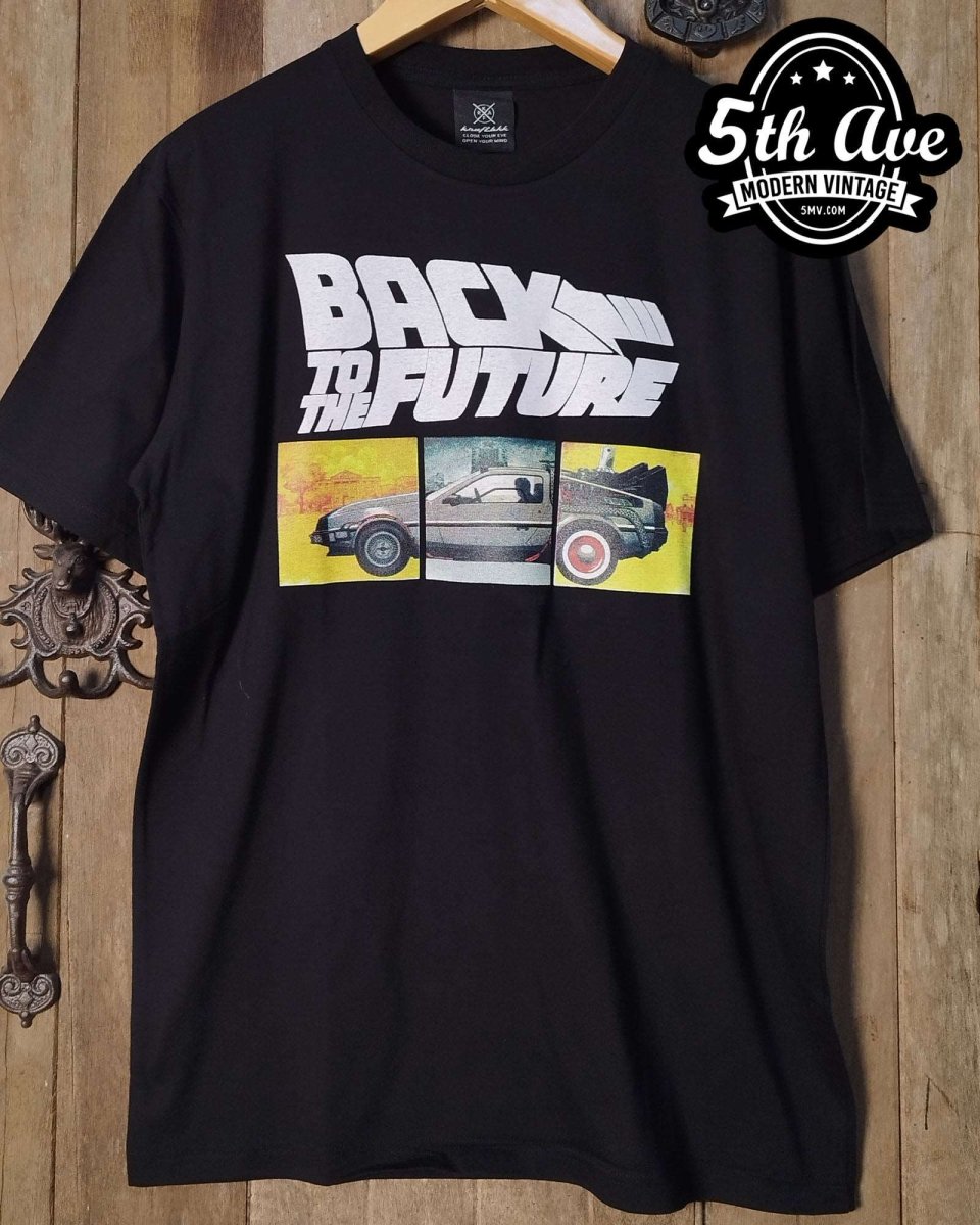 Back to the Future - Triple DeLorean Vinatge t shirt - Vintage Band Shirts