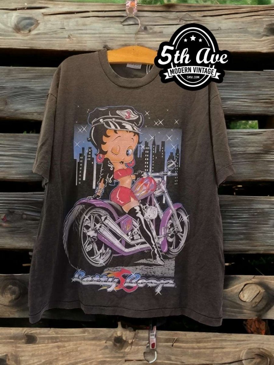 Betty Boop Going My Way? single stitch. - Vintage Band Shirts