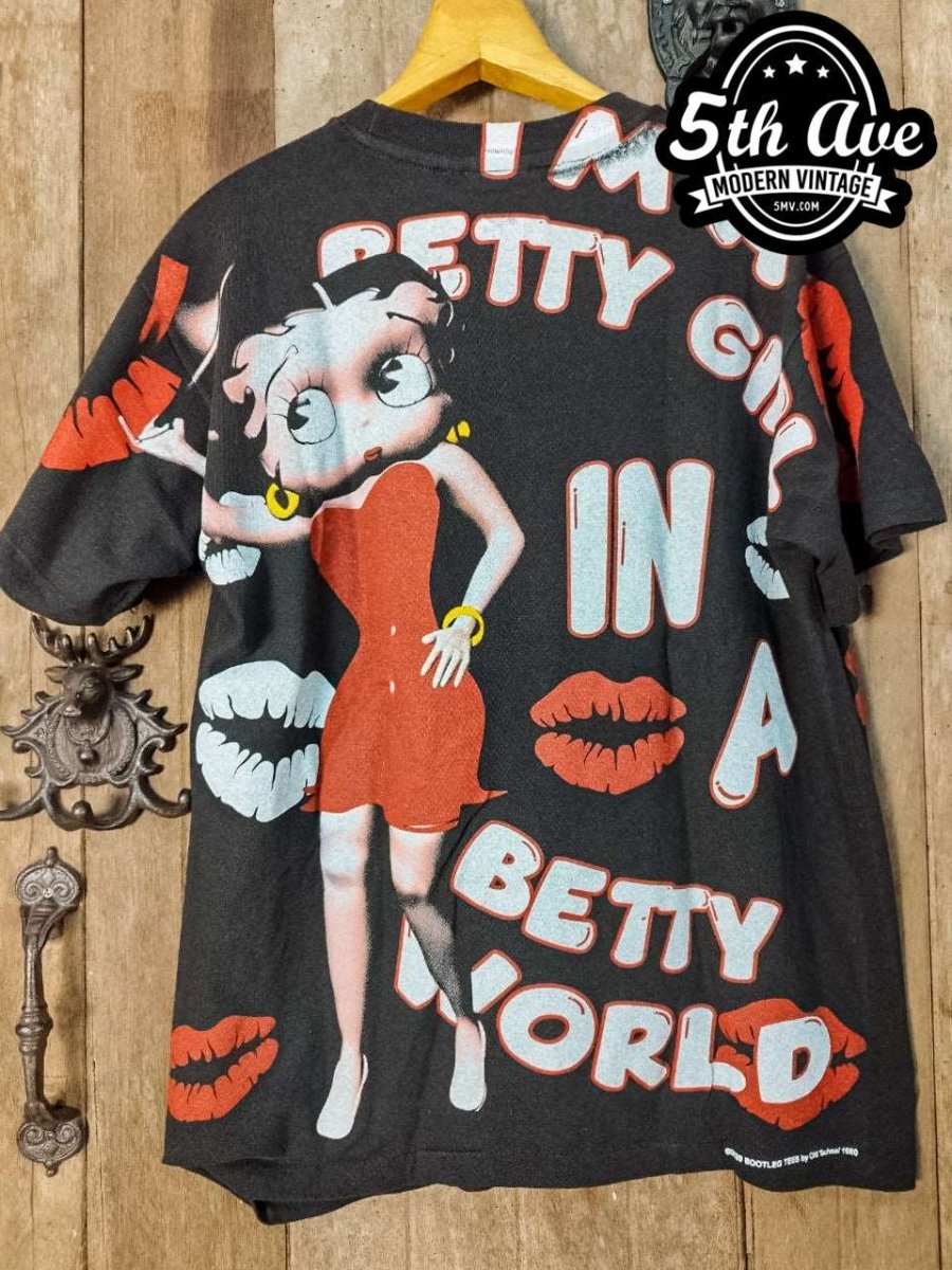 Betty Boop I'm a Betty Girl in a Betty World - AOP all over print New