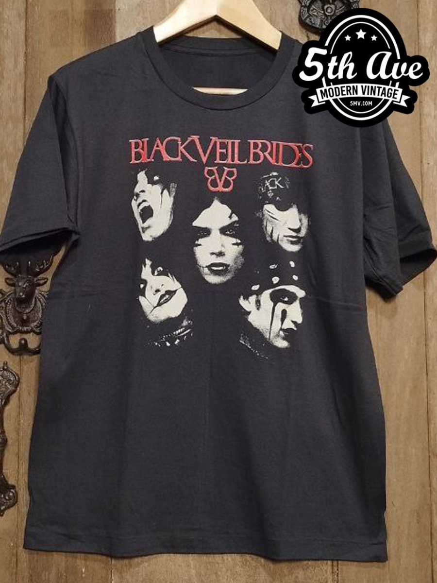 Black Veil Brides Captain Boot T Shirt - Vintage Band Shirts