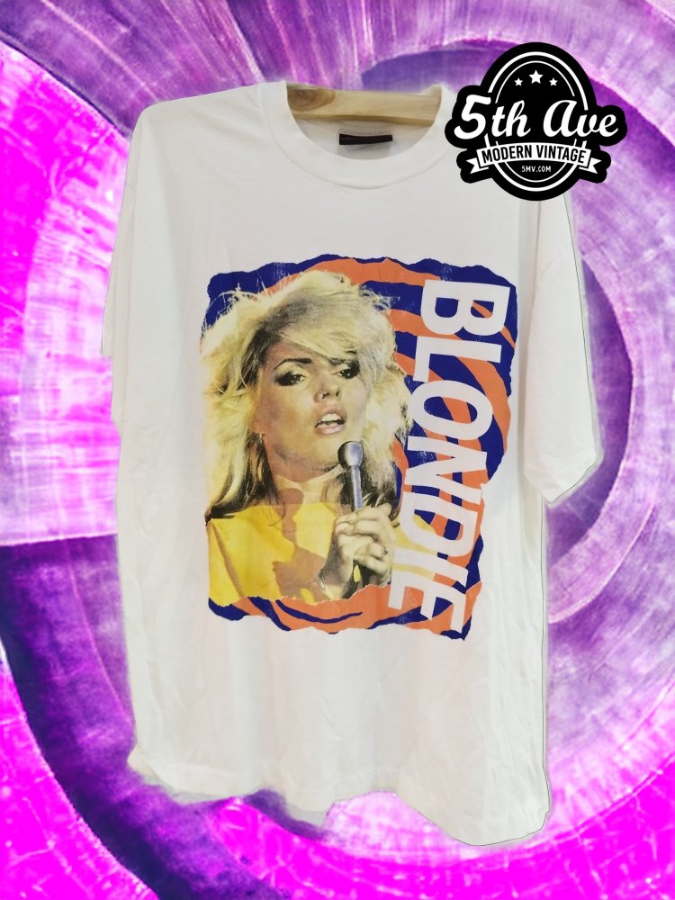 Blondie 'Heart of Glass' Tribute Band T Shirt - Vintage Band Shirts