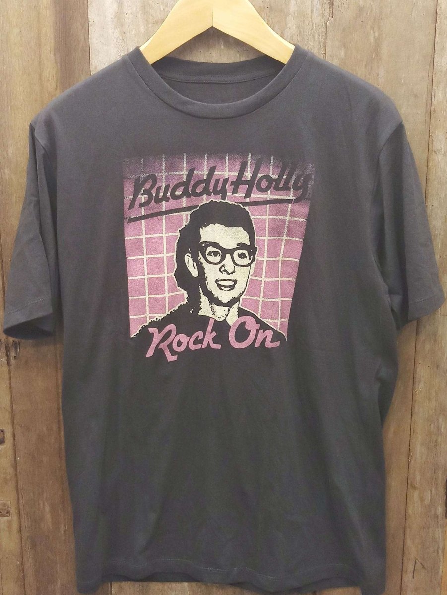 Buddy Holly Tribute: Rock On t shirt - Vintage Band Shirts