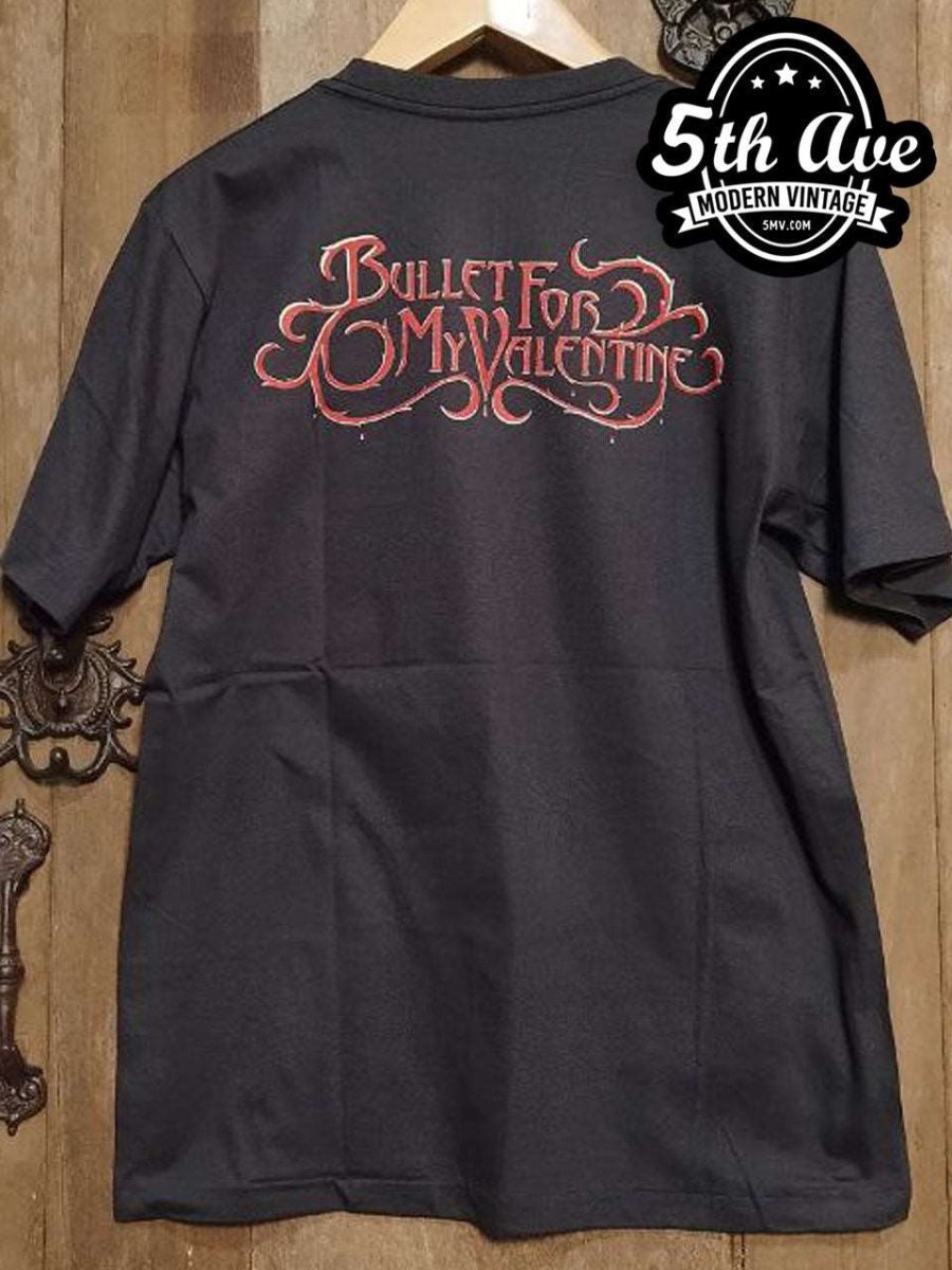 Bullet for My Valentine Tribute: Faded Elegance t shirt - Vintage Band Shirts