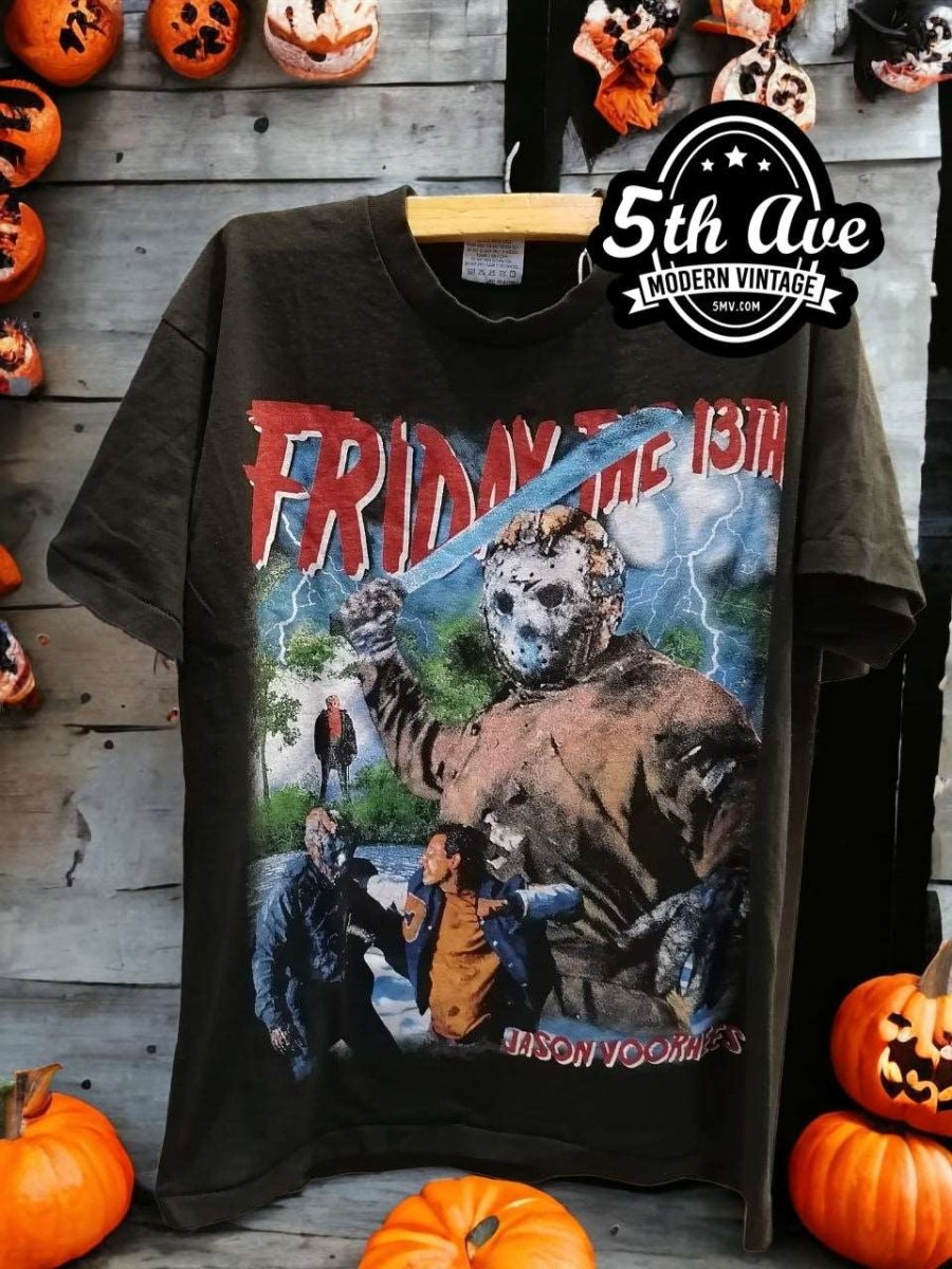 Camp Crystal Chronicles: A Friday the 13th Panoramic Tee - Vintage Band Shirts