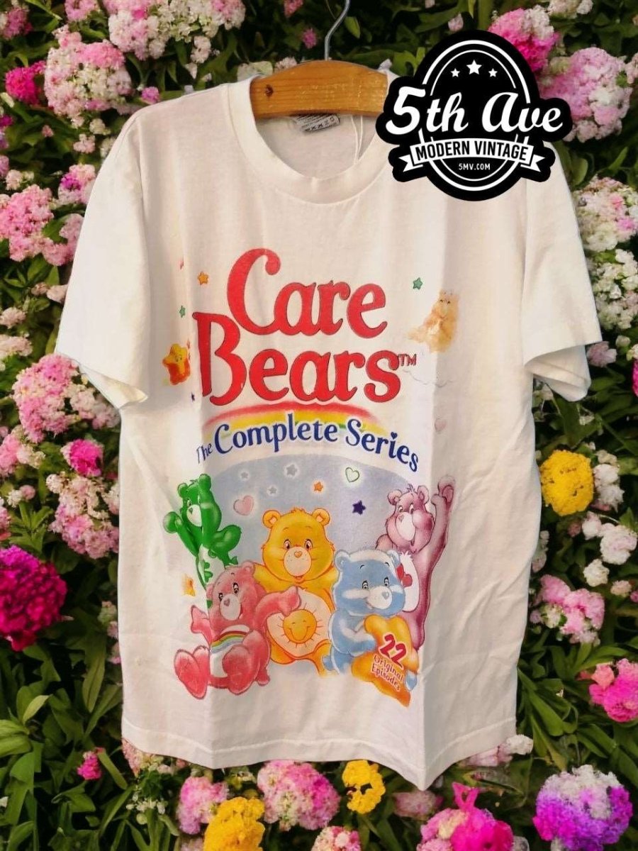 Charming Care Bears Ensemble: Colorful Characters t shirt - Vintage Band Shirts