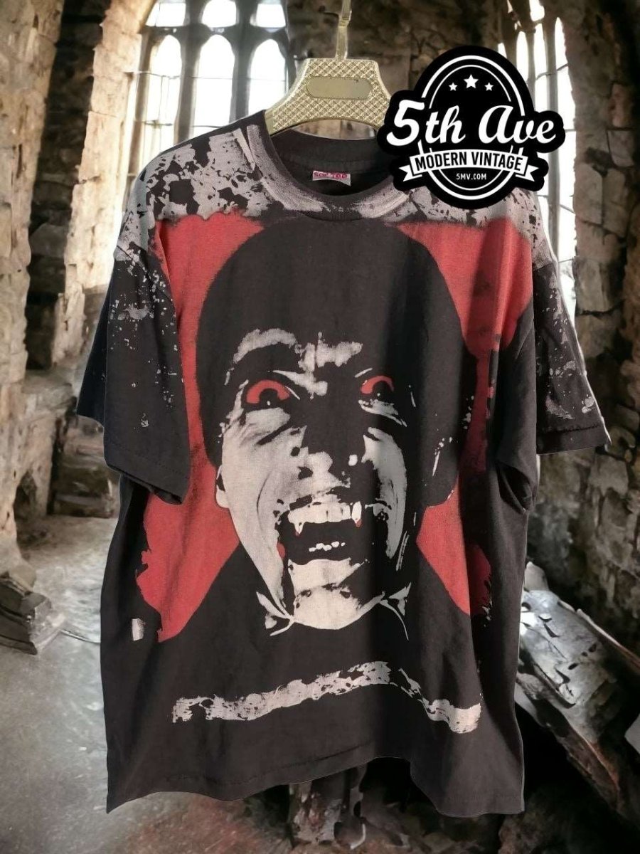 Christopher Lee Dracula Mosquitohead t shirt - Vintage Band Shirts
