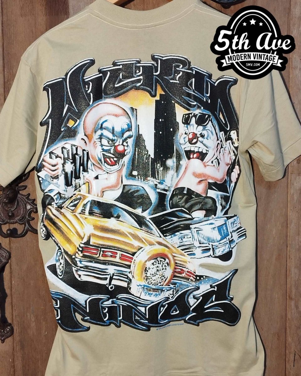 Clowns - Rollin hard lowrider low rider car culture t shirt - Vintage Band Shirts