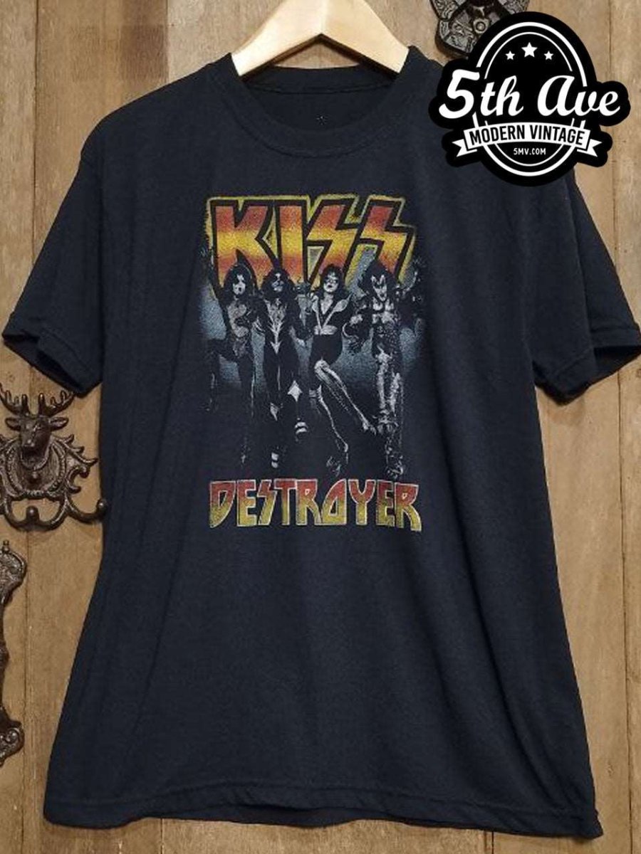 Destroyer: The Ultimate KISS t shirt - Vintage Band Shirts