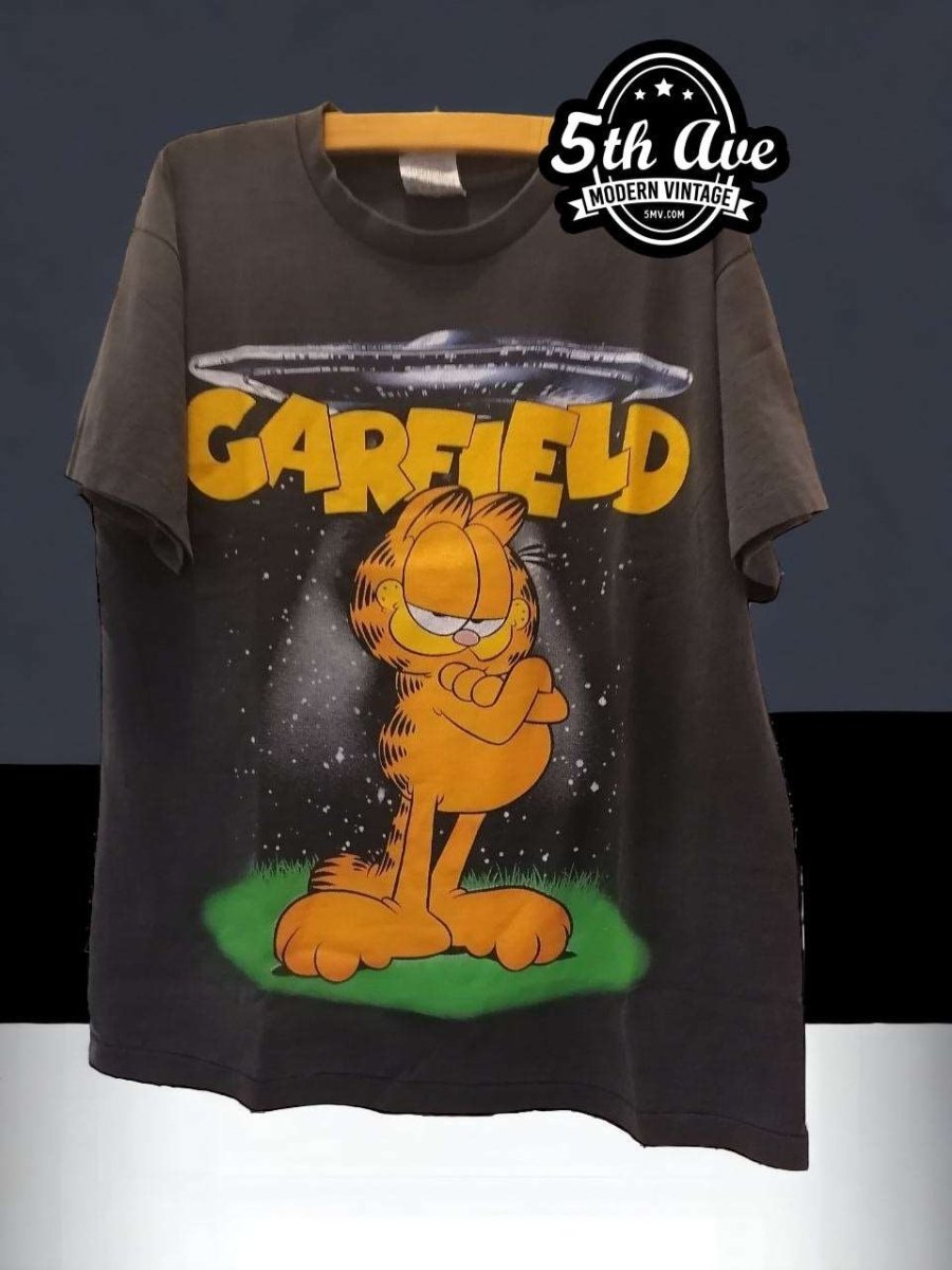 80s 90s Single Stitch Garfield Coffee Me Retro T-shirt sold by Akuchi, SKU  22127381