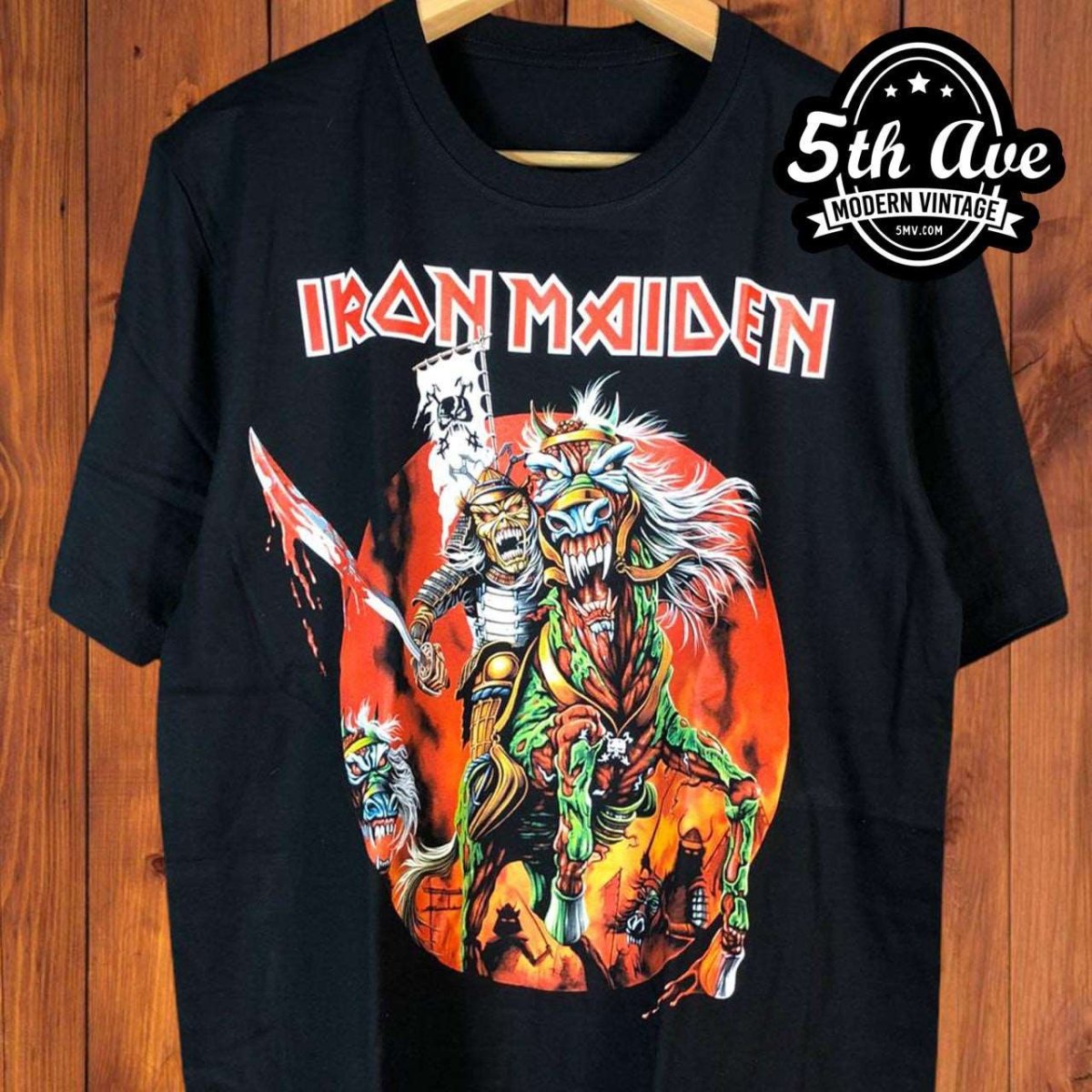 Iron Maiden Japan Tour - New Vintage Band T shirt - Vintage Band Shirts