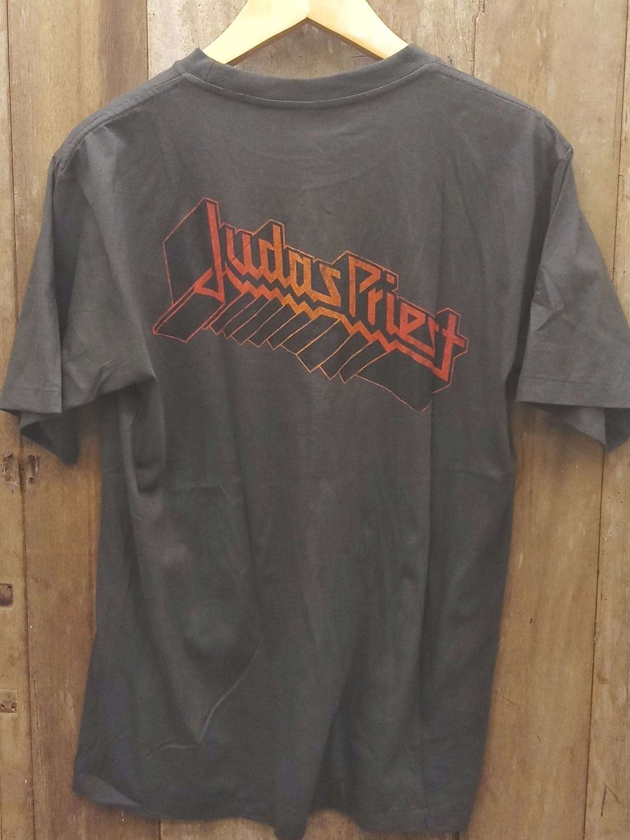 Judas Priest Robotic Eagle T-Shirt: A Bold Statement in Heavy Metal Fashion - Vintage Band Shirts