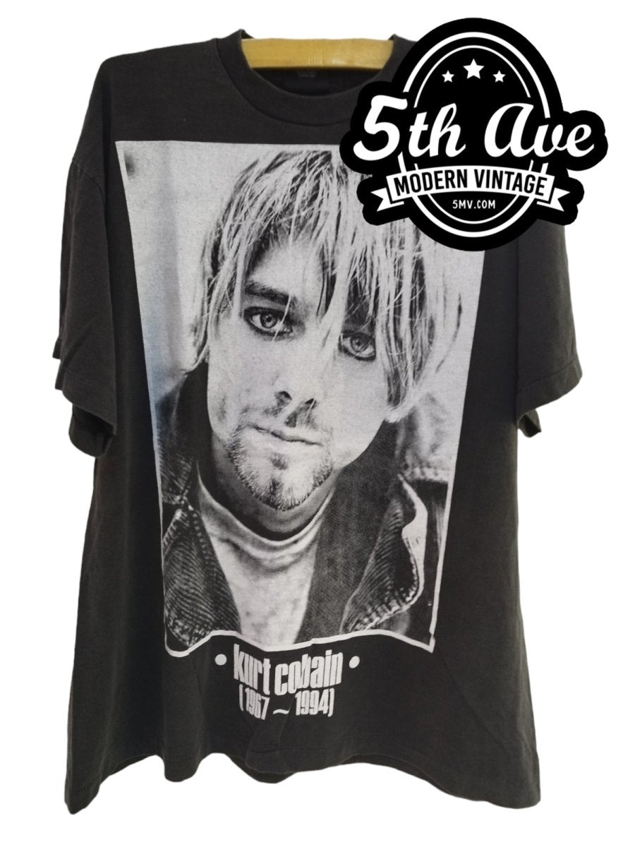Kurt Cobain Memorial T shirt - Vintage Band Shirts