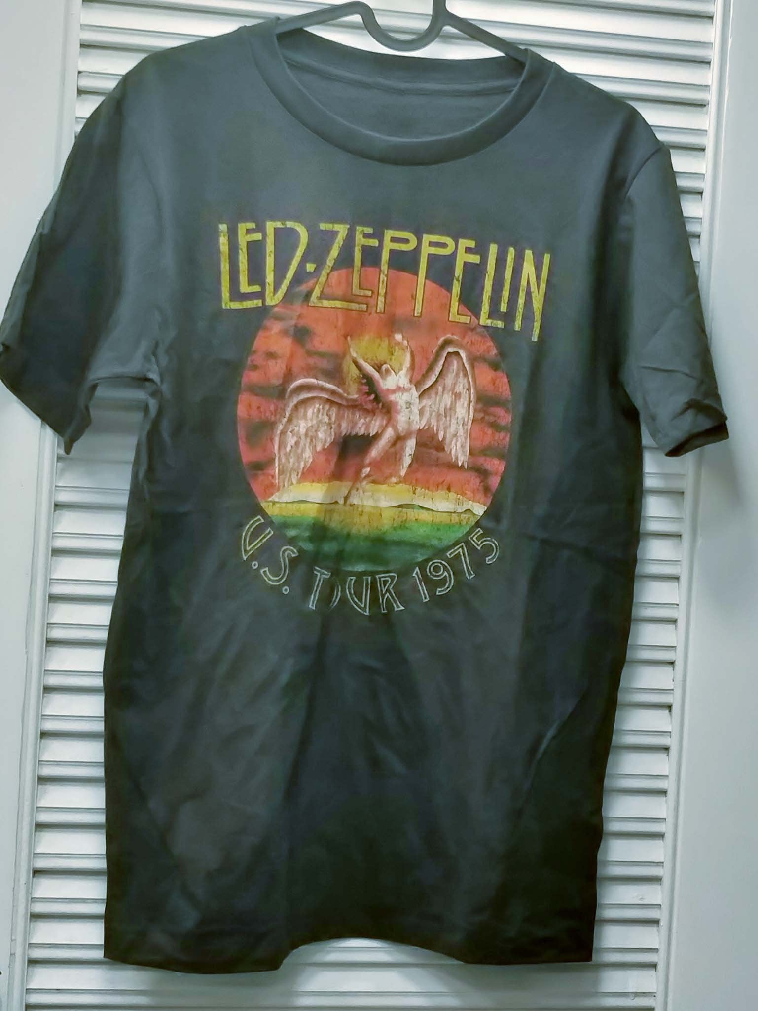 Led Zeppelin 100% Cotton New Vintage Band T Shirt - Vintage Band 