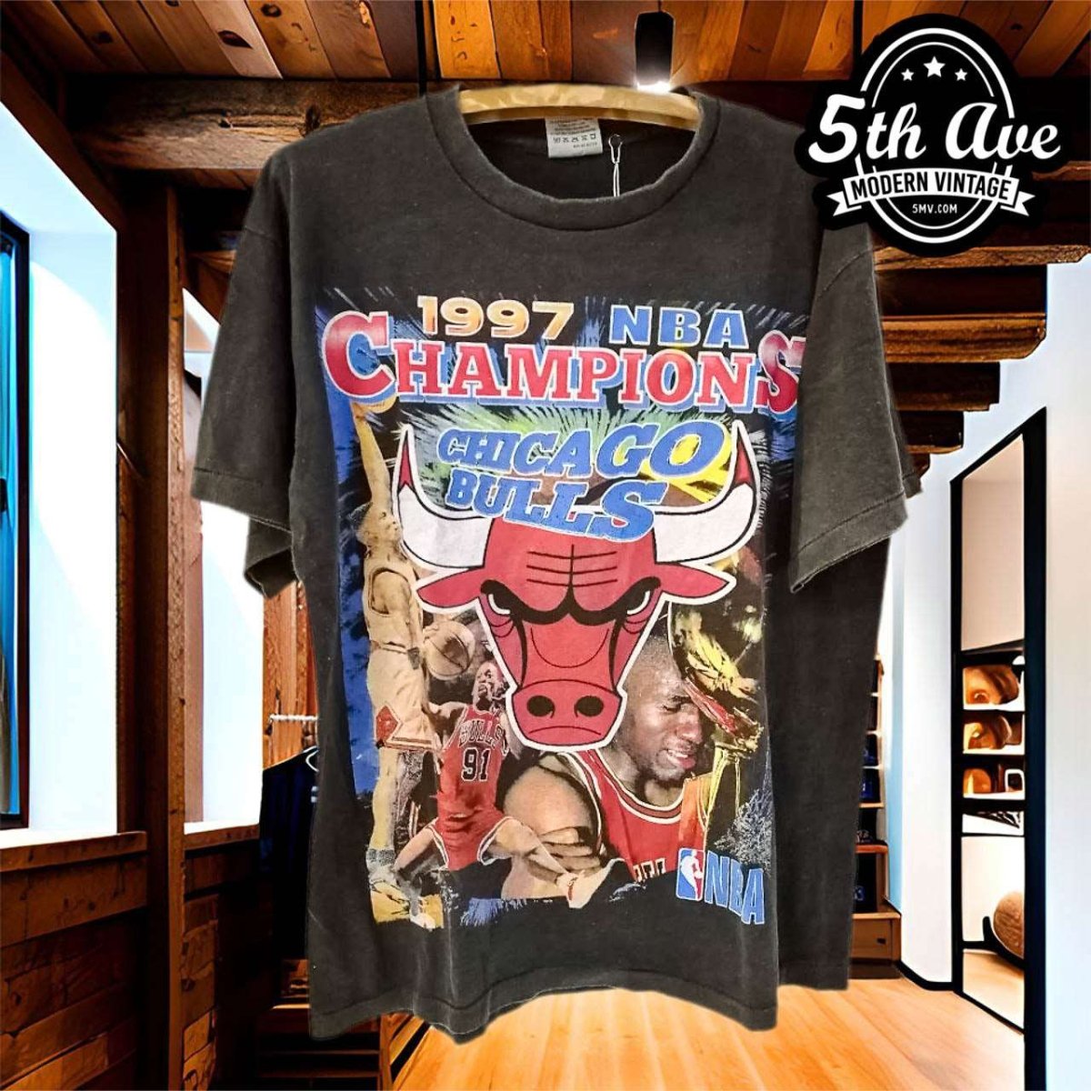 Legends Unite: Chicago Bulls Champions t shirt - Vintage Band Shirts