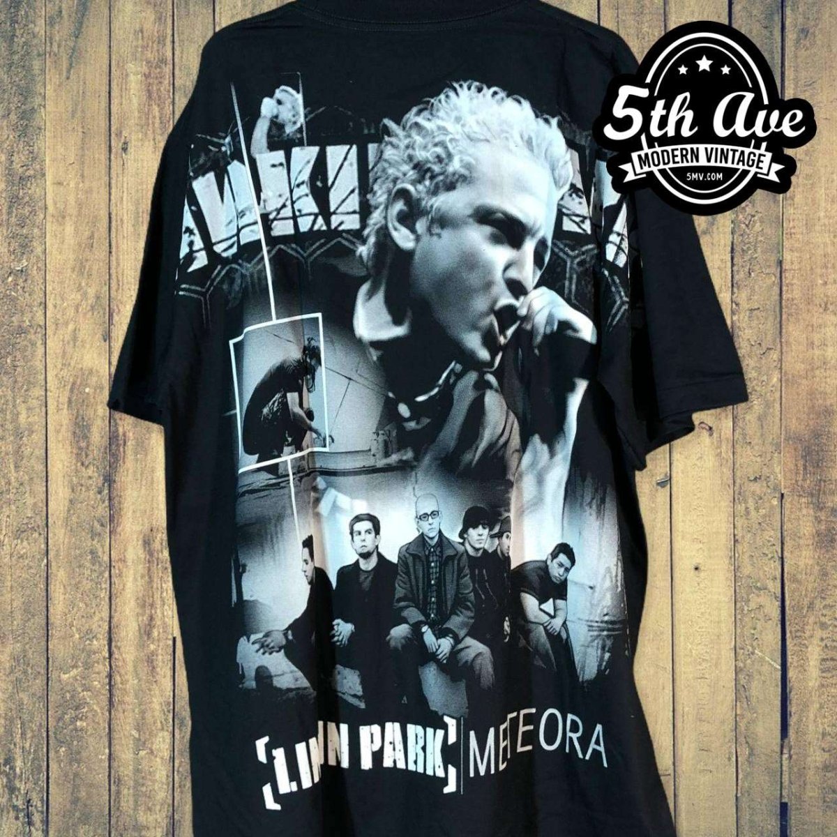 Linkin Park: Meteora All-Over Print Single Stitch t shirt - Vintage Band Shirts