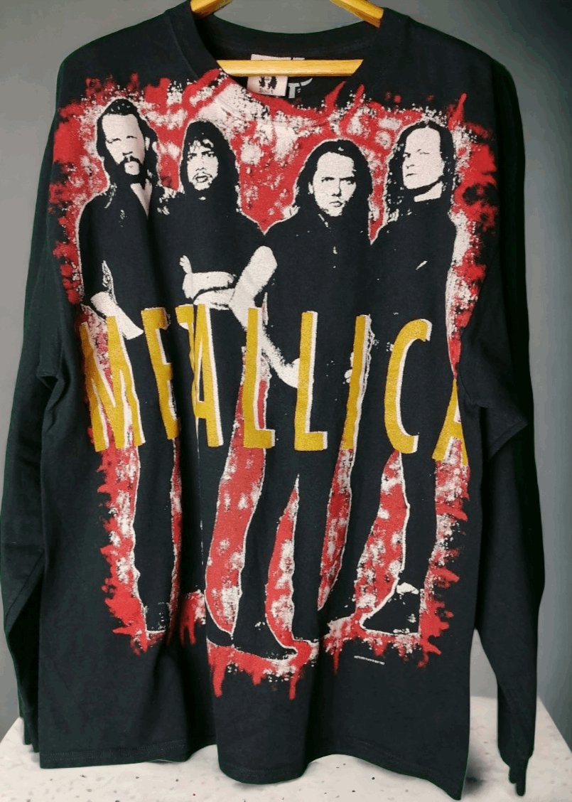 Metallica 1992 Metallica Concert Tour t shirt - Vintage Band Shirts