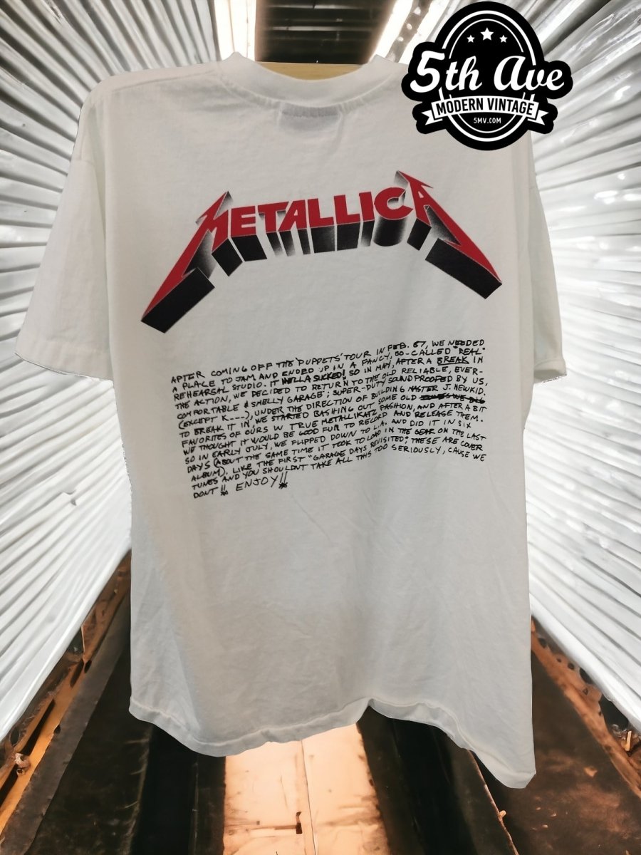 Metallica Crash Course in Brain Surgery T shirt - Vintage Band Shirts