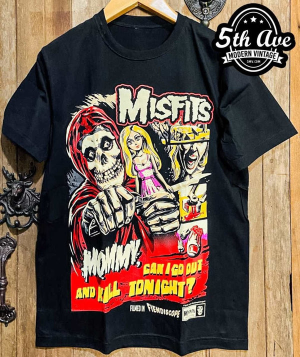 Misfits Mommy - New Vintage Band T shirt - Vintage Band Shirts