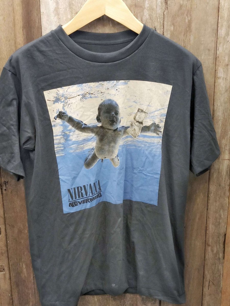 NIRVANA 100% Cotton New Vintage Band T Shirt - Vintage Band Shirts