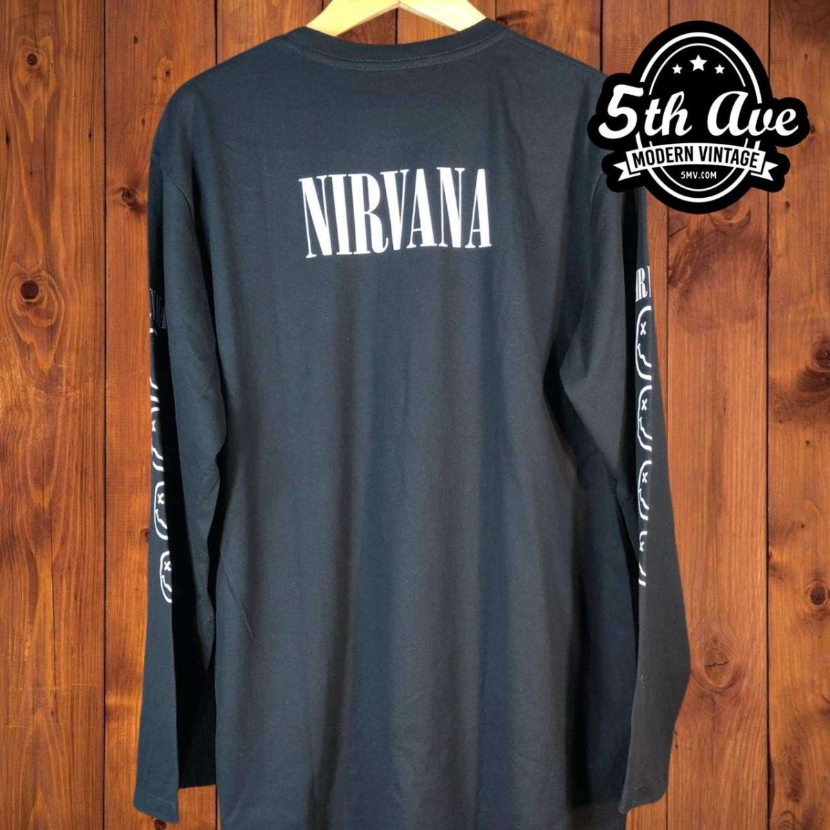 Nirvana Bleach - New Vintage Band Long Sleeve T Shirt - Vintage Band Shirts