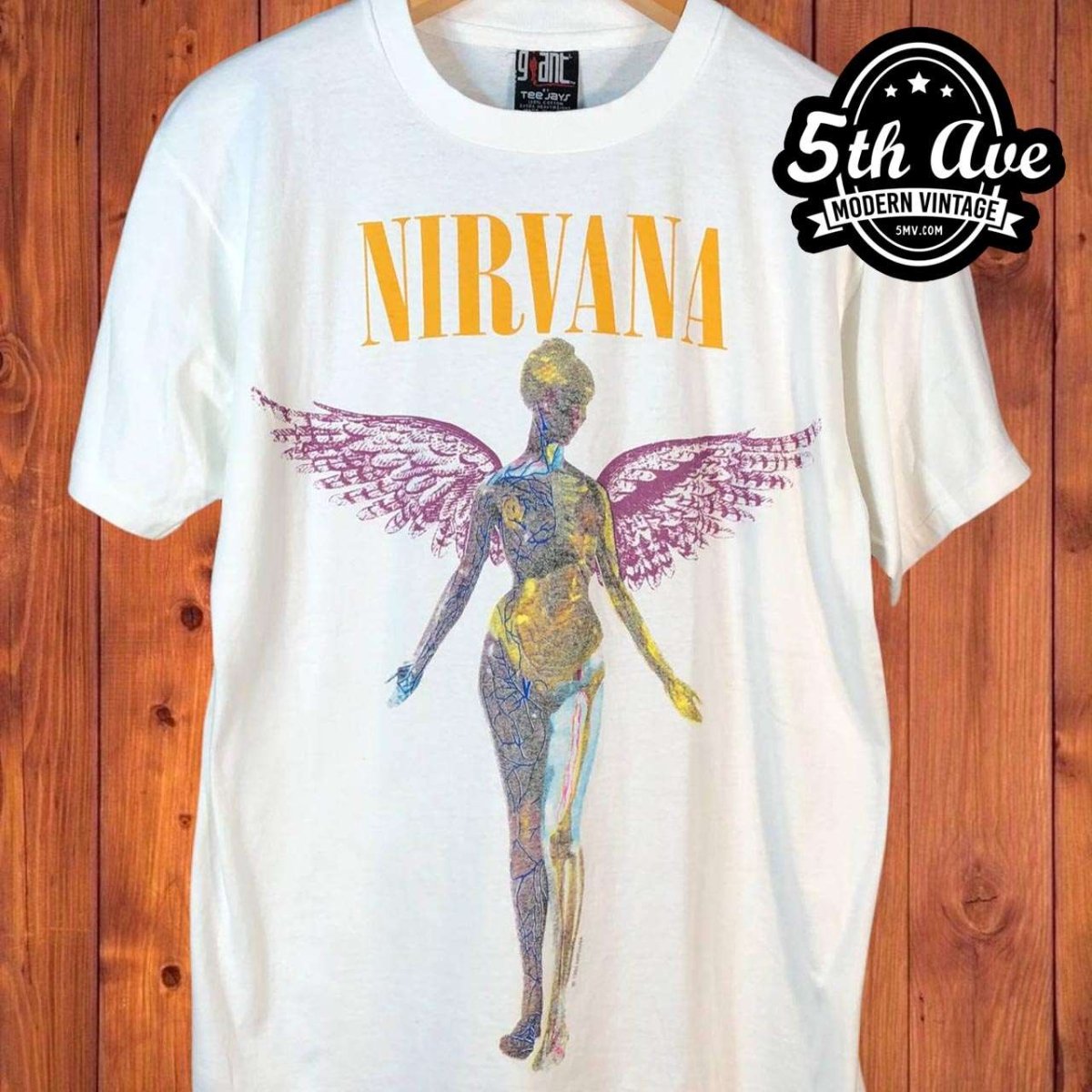 Nirvana In Utero - New Vintage Band T shirt - Vintage Band Shirts