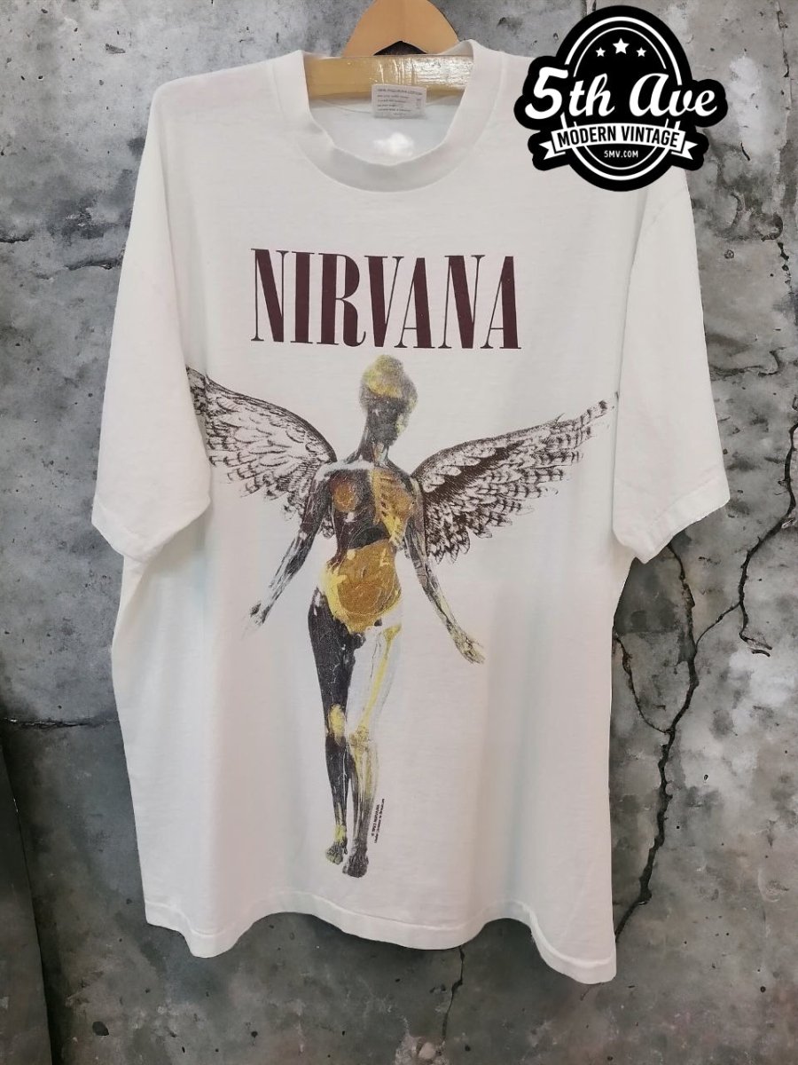Nirvana In Utero T Shirt - Vintage Band Shirts