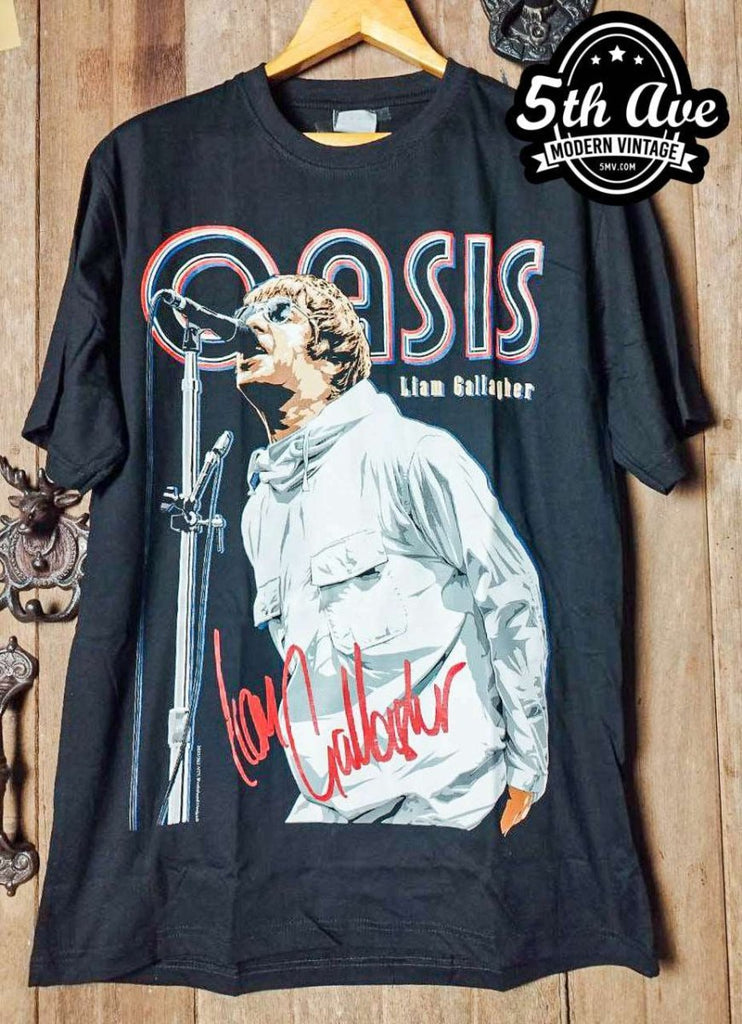Oasis - New Vintage Band T shirt - Vintage Band Shirts