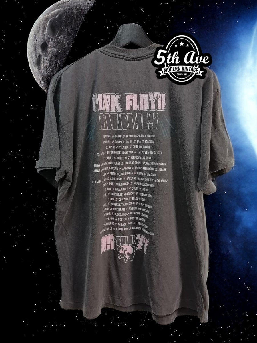 Pink Floyd Animals 1977 U.S. Tour - Vintage Band Shirts