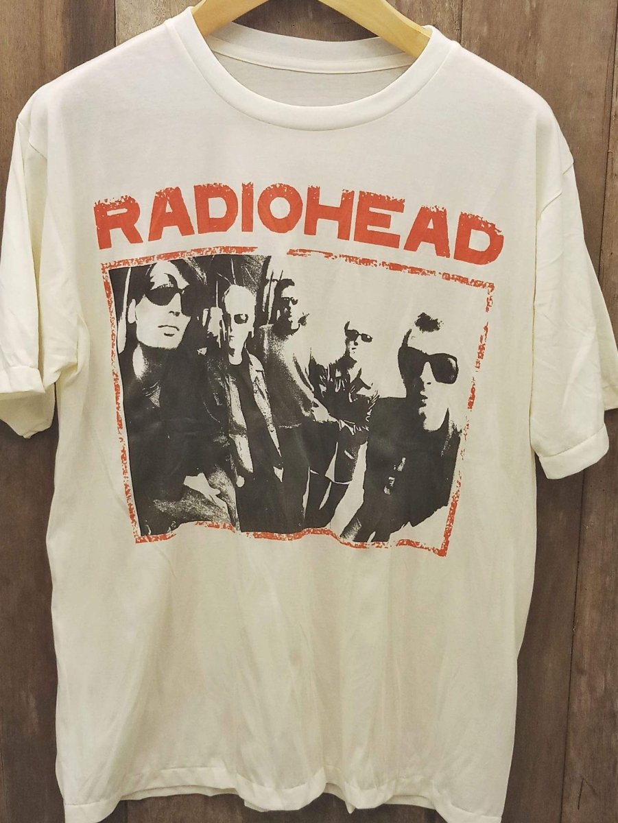 RADIOHEAD 100% Cotton New Vintage Band T Shirt - Vintage Band Shirts