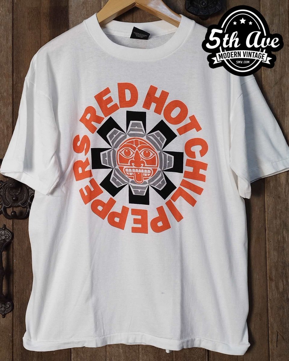 2023高い素材 Red T-shirt Hot 1998 Rare! Red Chili Peppers Vintage ...