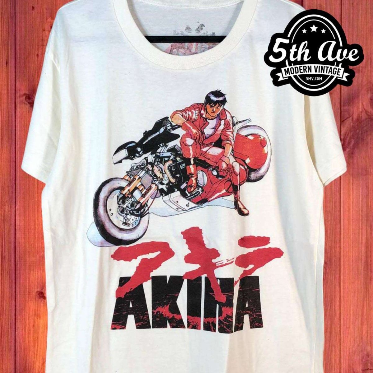 Riding the Chaos: Akira Motorcycle and Symbolism t shirt - Vintage Band Shirts
