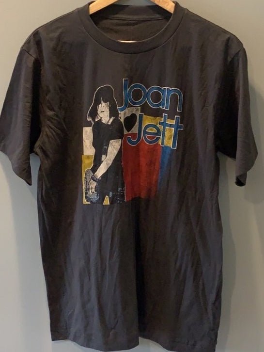 Rare Joan Jett Signature Cotton Black Men T- Shirt S to 5XL Gift For Fans  BE166