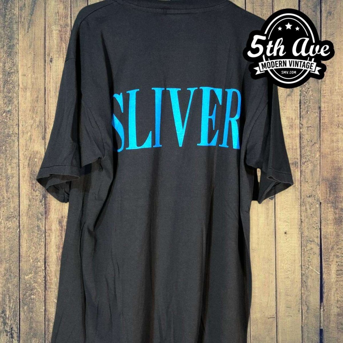 Sliver: Nirvana Black Short Sleeve t shirt - Vintage Band Shirts