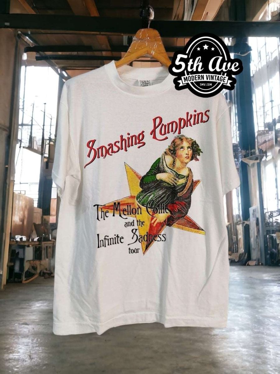 Smashing Pumpkins Mellon Collie and the Infinite Sadness 1996 Tour t shirt - Vintage Band Shirts