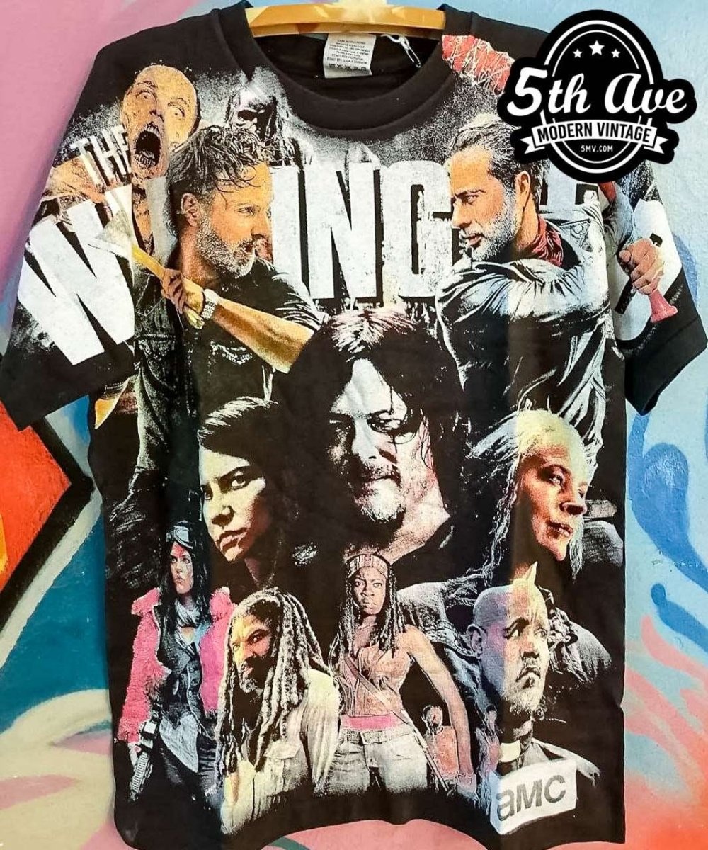 Survivors Unite: The Walking Dead Tribute t shirt - Vintage Band Shirts
