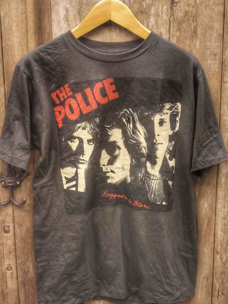 THE POLICE 100% Cotton New Vintage Band T Shirt - Vintage Band Shirts