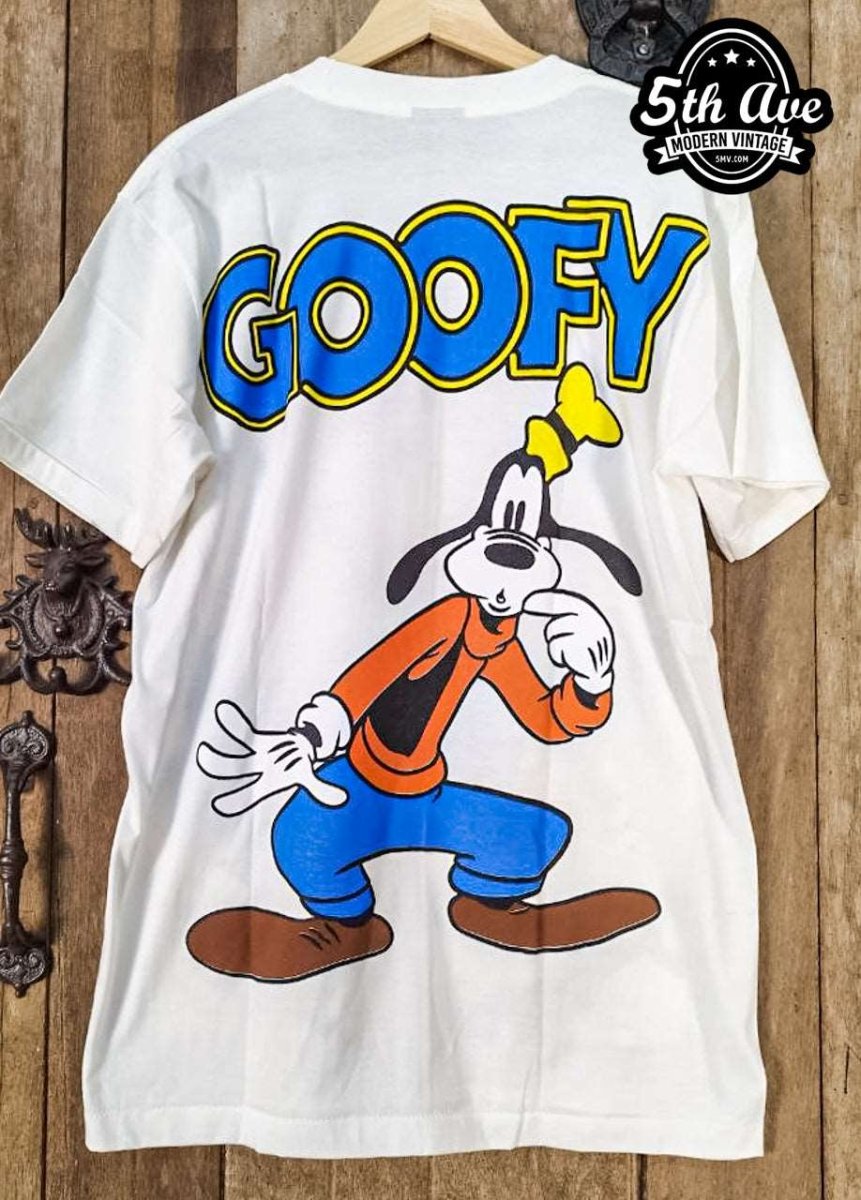 Walt Disney Goofy - New Vintage Animation T shirt - Vintage Band Shirts