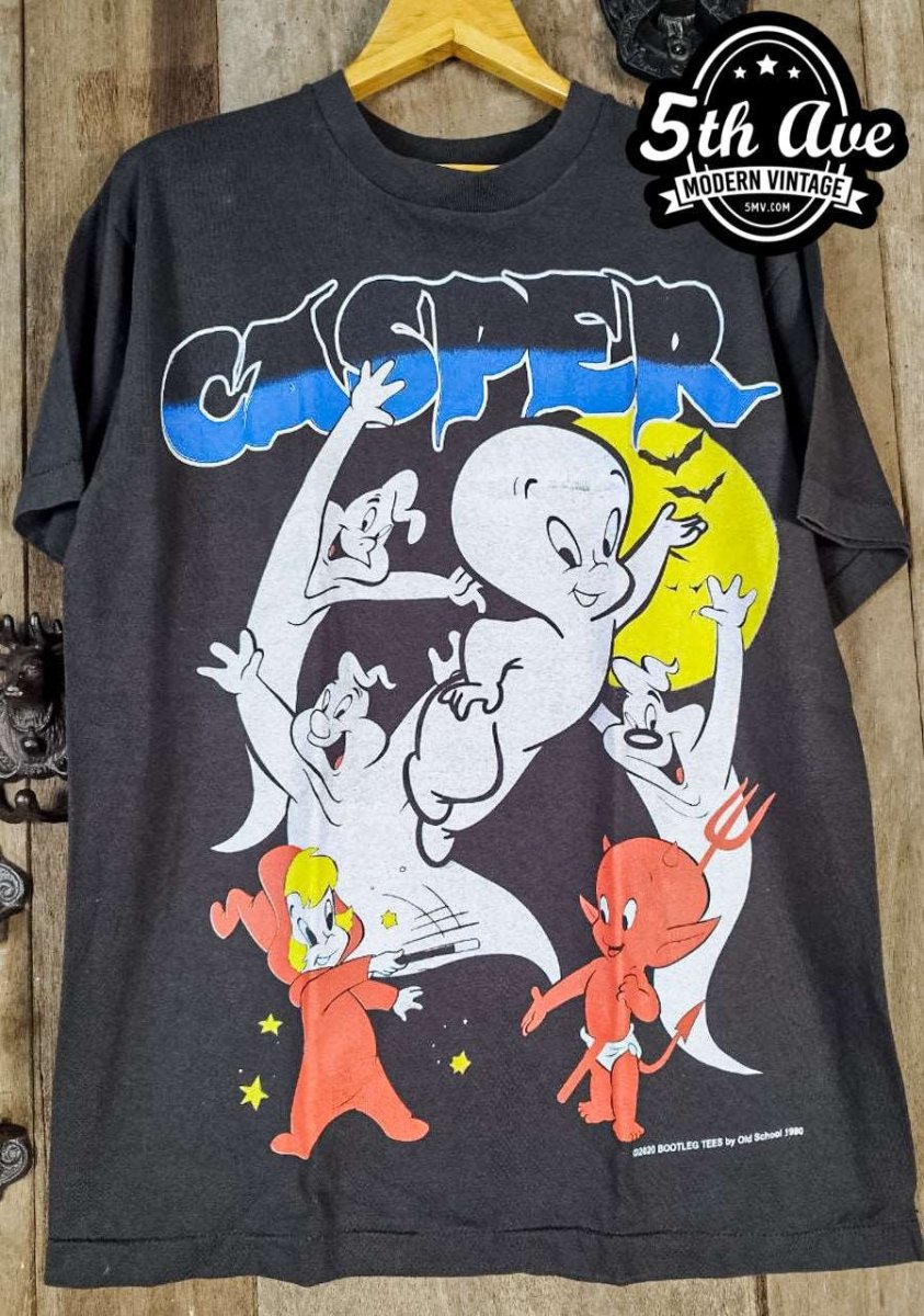 Whimsical Casper Night: Ghostly Friends t shirt - Vintage Band Shirts